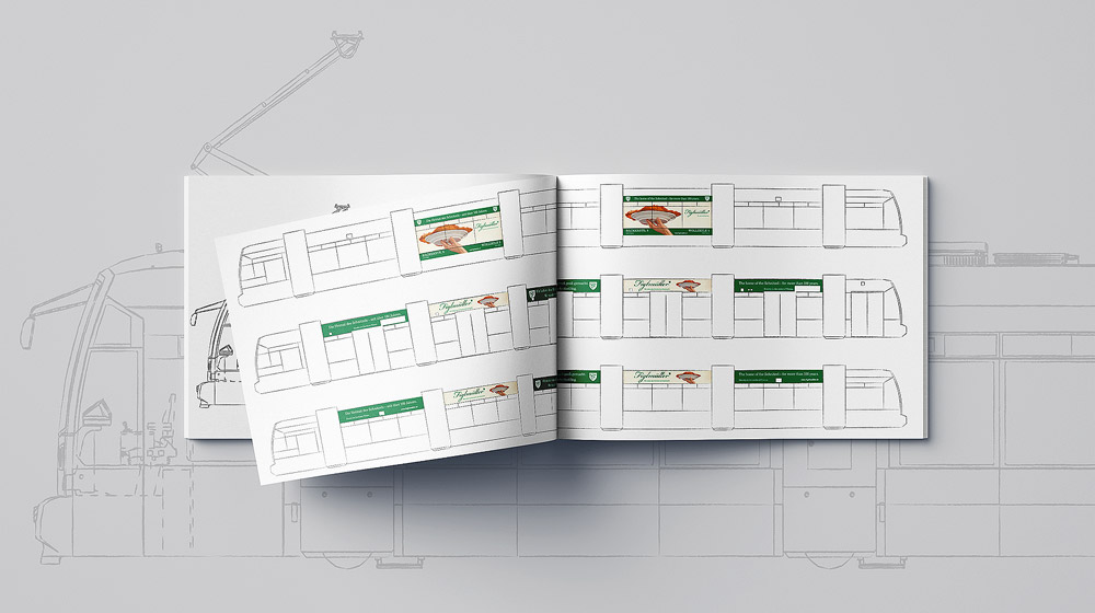 Figlmueller Strassenbahn-Branding, Scribble