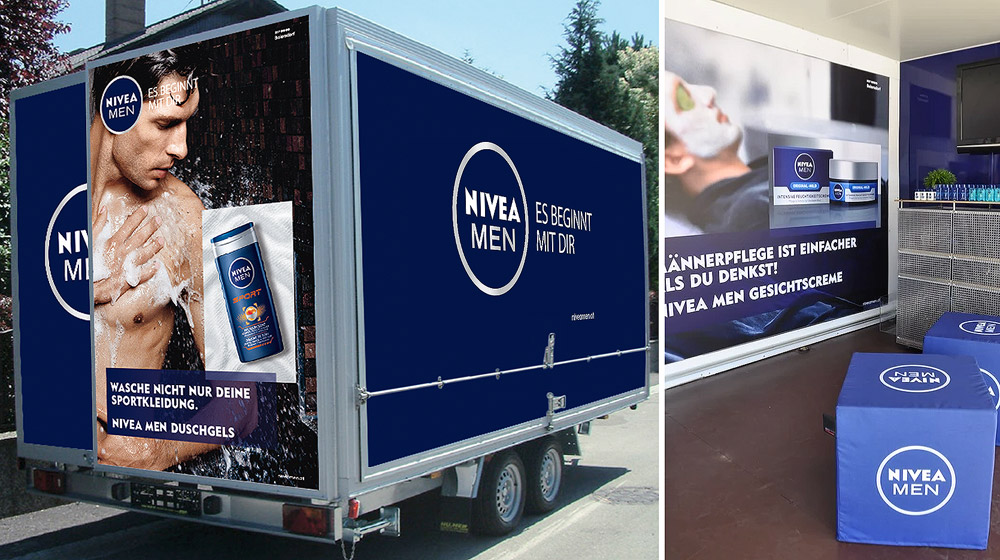 Nivea Anhänger Branding