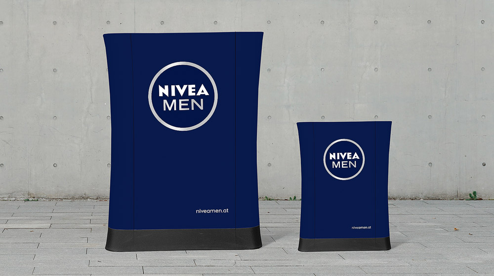 Nivea Blow ups, Corporate Branding